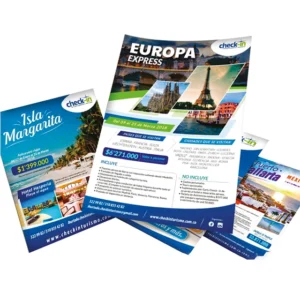 Volantes Publicitarios 1 Cara